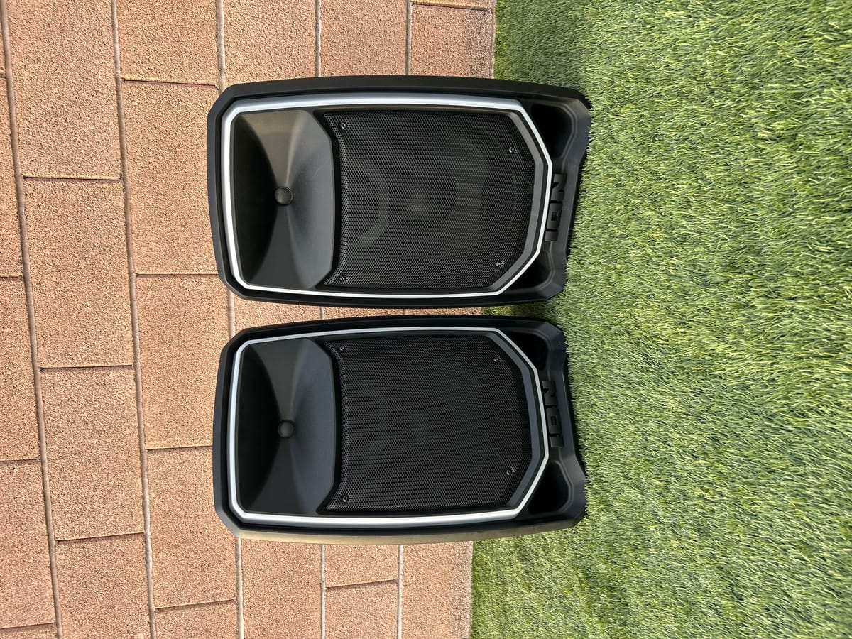 12-inch 650 watt speakers